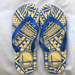 Donated. Warriors Flip-flops